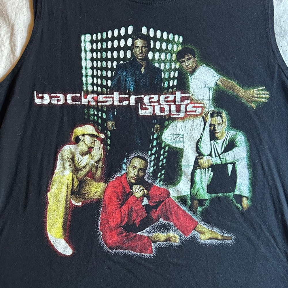 Vintage Backstreet Boys women's tanks
